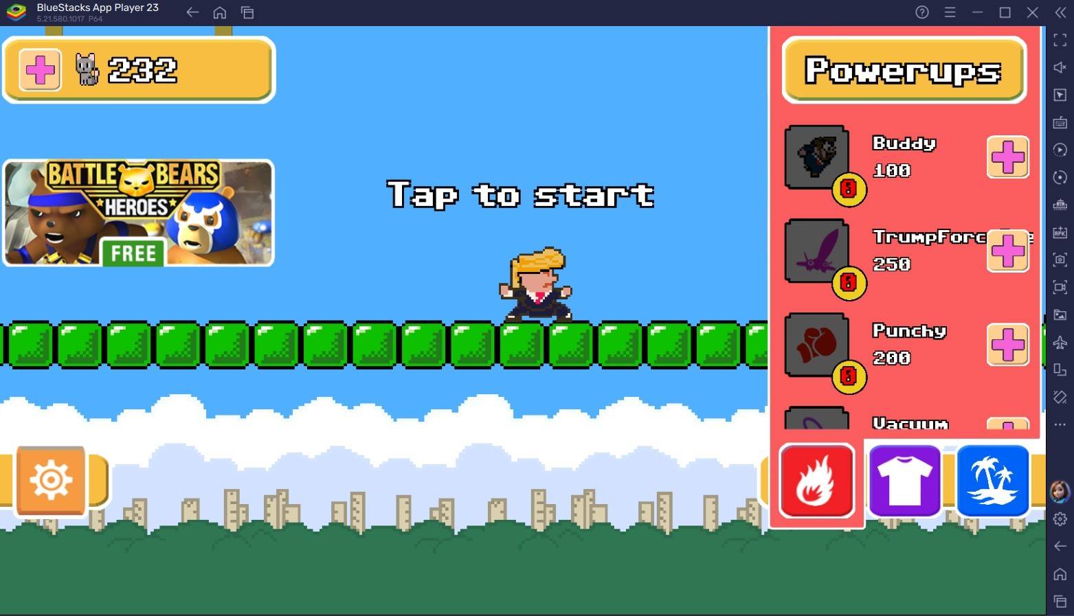 TRUMP GAME Gameplay Screenshot