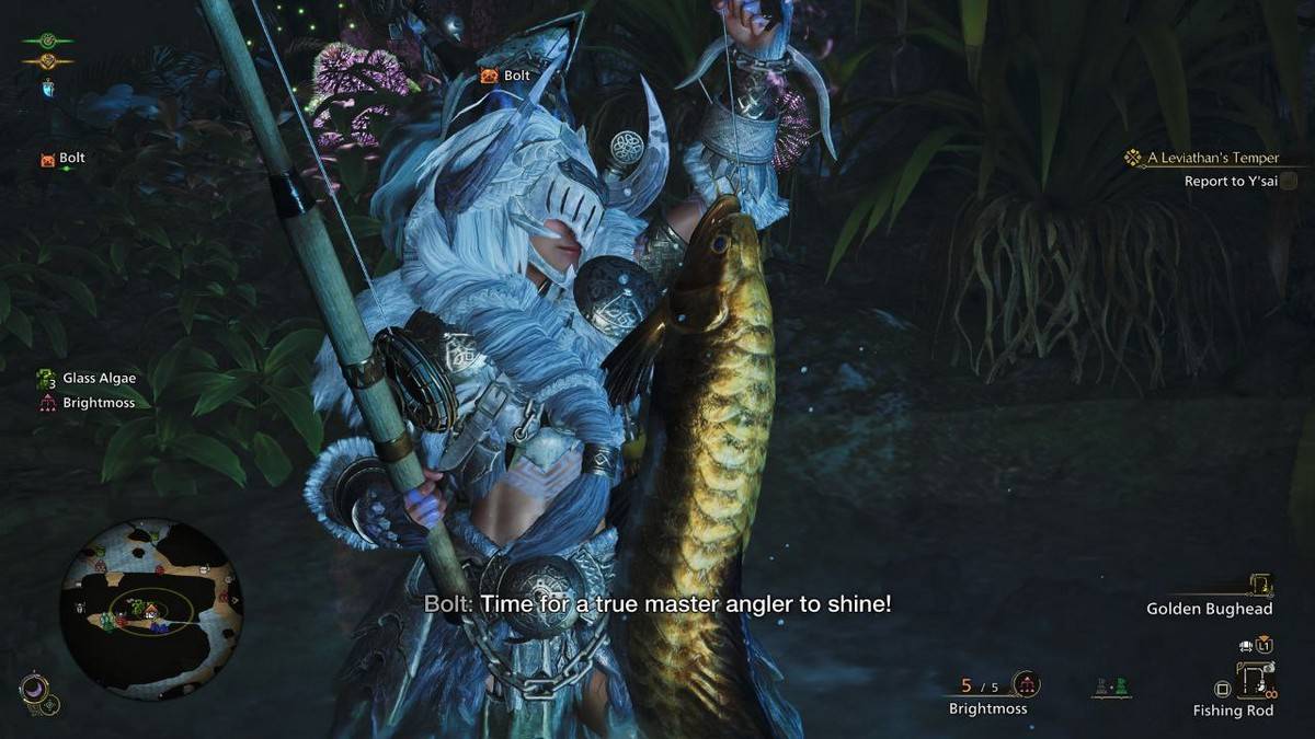 Wie man das Monster (Squid) Hunter Trophyachievement in Monster Hunter Wilds Goldenfish bekommt