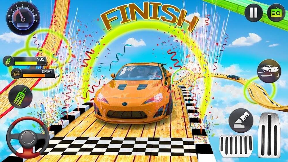 Mega Ramp Car Stunts Race Screenshot 3