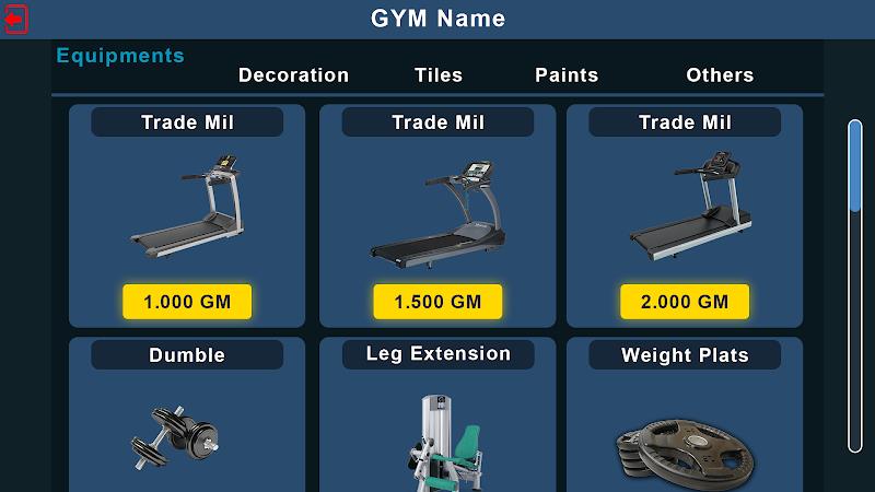 Gym Simulator : Gym Tycoon 24 Captura de tela 2