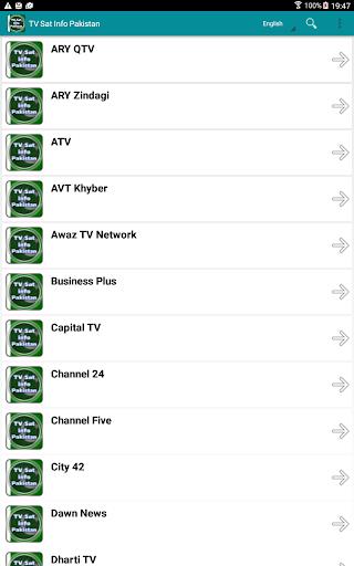 TV Sat Info Pakistan 스크린샷 2