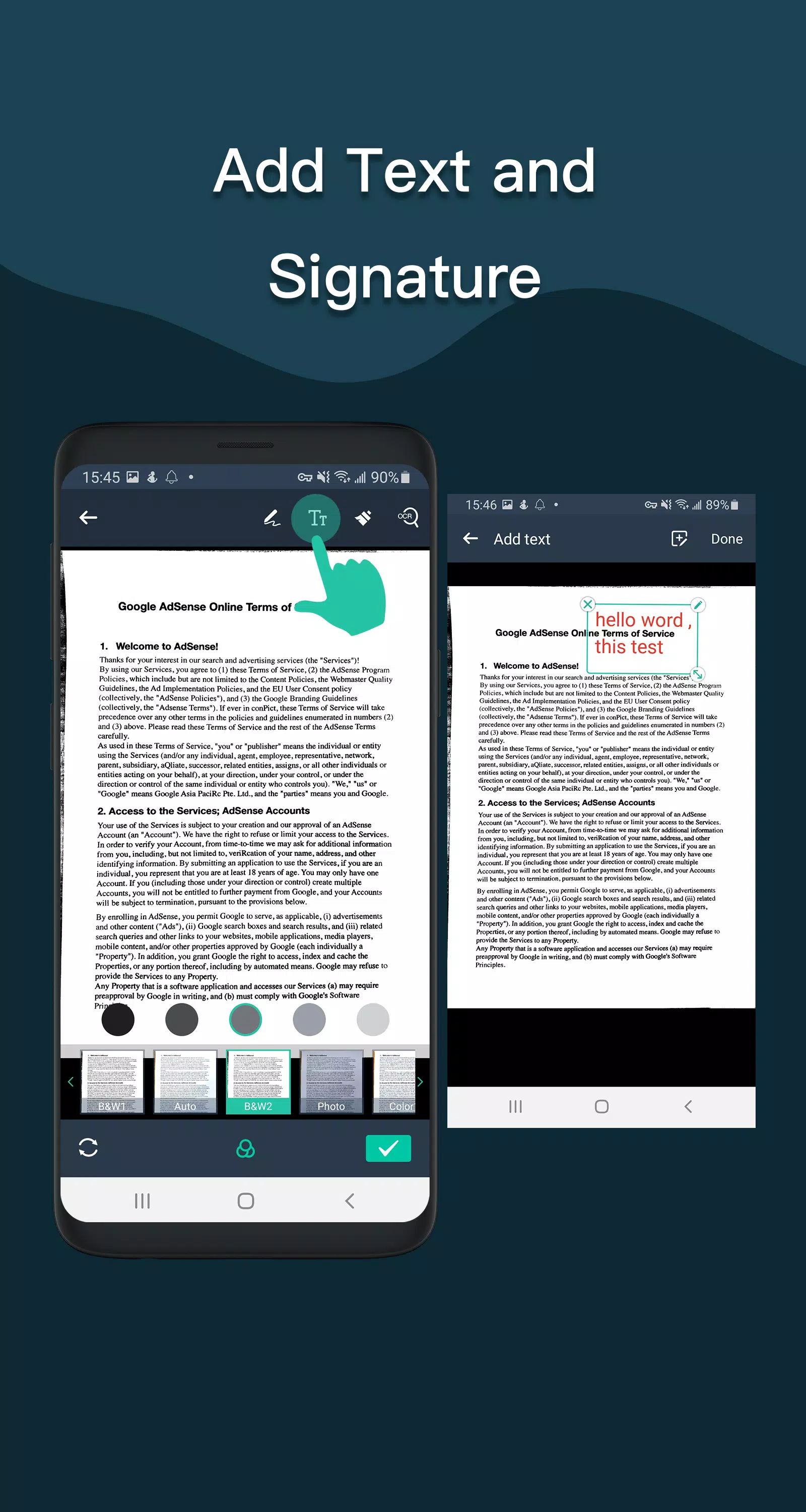 Simple Scan - PDF Scanner App Screenshot 2