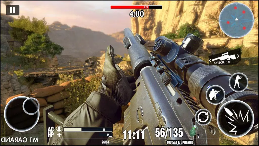 Desert Sniper 3D: Battleground स्क्रीनशॉट 3