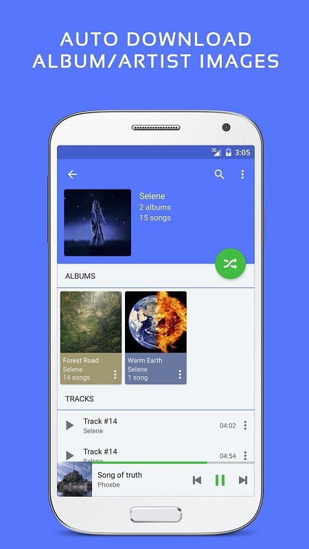 Pulsar Music Player Screenshot 1