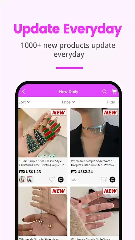 Nihaojewelry-Großhandel online Screenshot 3