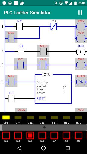 PLC Ladder Simulator 스크린샷 2