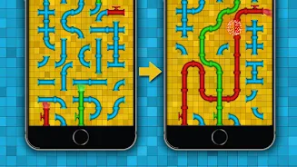 Pipe - logic puzzles Screenshot 2