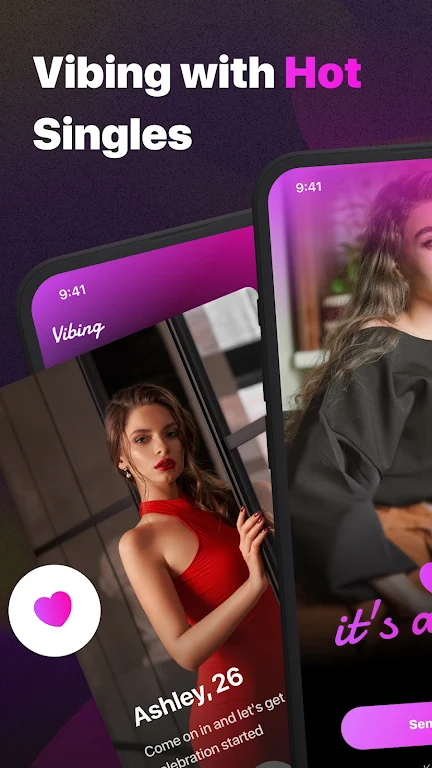 Vibing Dating: Meet, Flirt App Скриншот 2