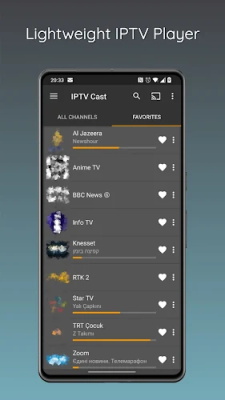 IPTV Cast Captura de pantalla 2