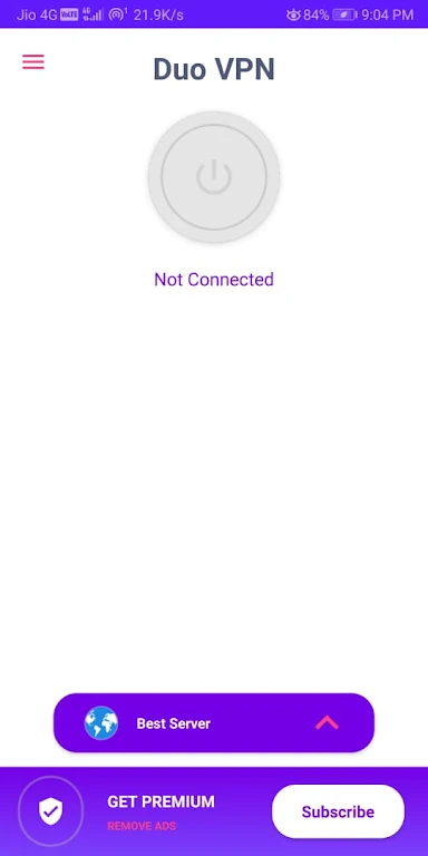 Duo VPN スクリーンショット 1