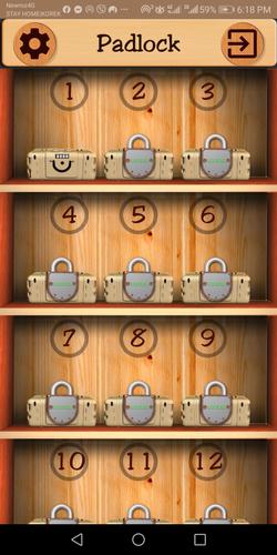 Open The Lock(padlock puzzle) स्क्रीनशॉट 0