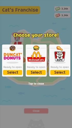 Cat diner: Franchise tycoon スクリーンショット 0