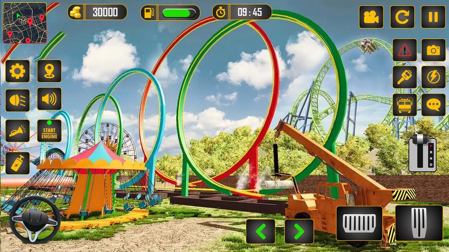 Roller Coaster Builder Game スクリーンショット 3