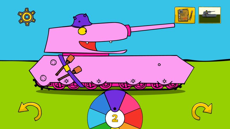 Tanktoon RanZar Coloring スクリーンショット 1
