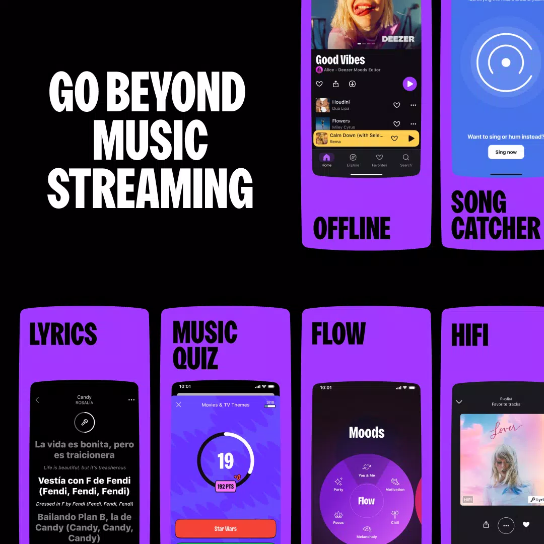 Deezer應用截圖第0張
