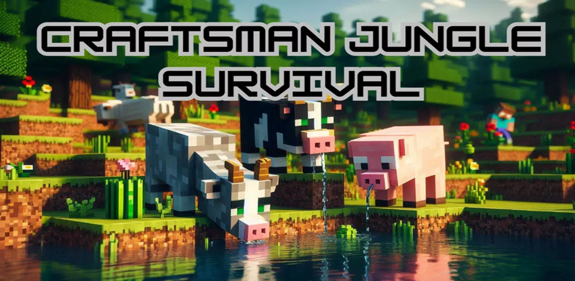 Craftsman Jungle Survival Captura de tela 1