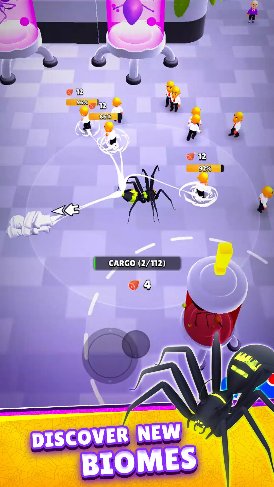 Spider Invasion: RPG Survival! Screenshot 0