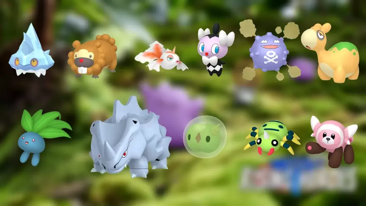 All Ditto disguises in Pokemon GO for March 2025 including Rhyhorn, Oddish, and Numel