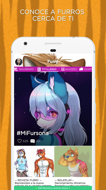 Furry Amino en Español Captura de tela 2