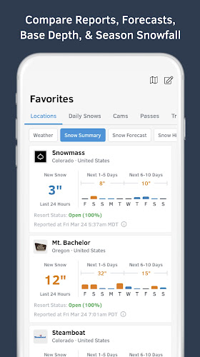 OpenSnow: Forecast Anywhere應用截圖第1張