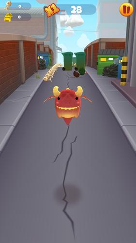 Dragon Run Pet Runner Run Game Captura de tela 0