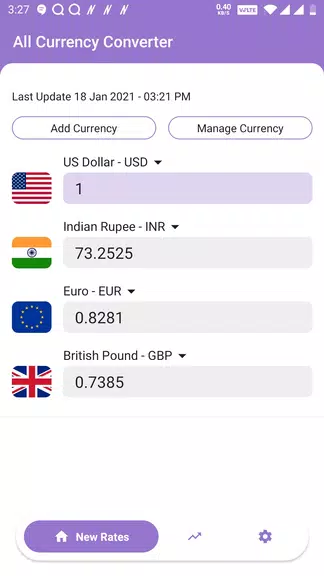 All Currency Converter - Money स्क्रीनशॉट 0