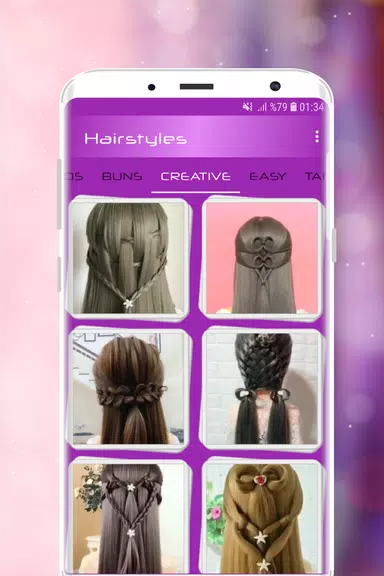 Hairstyles Step by Step Videos應用截圖第1張