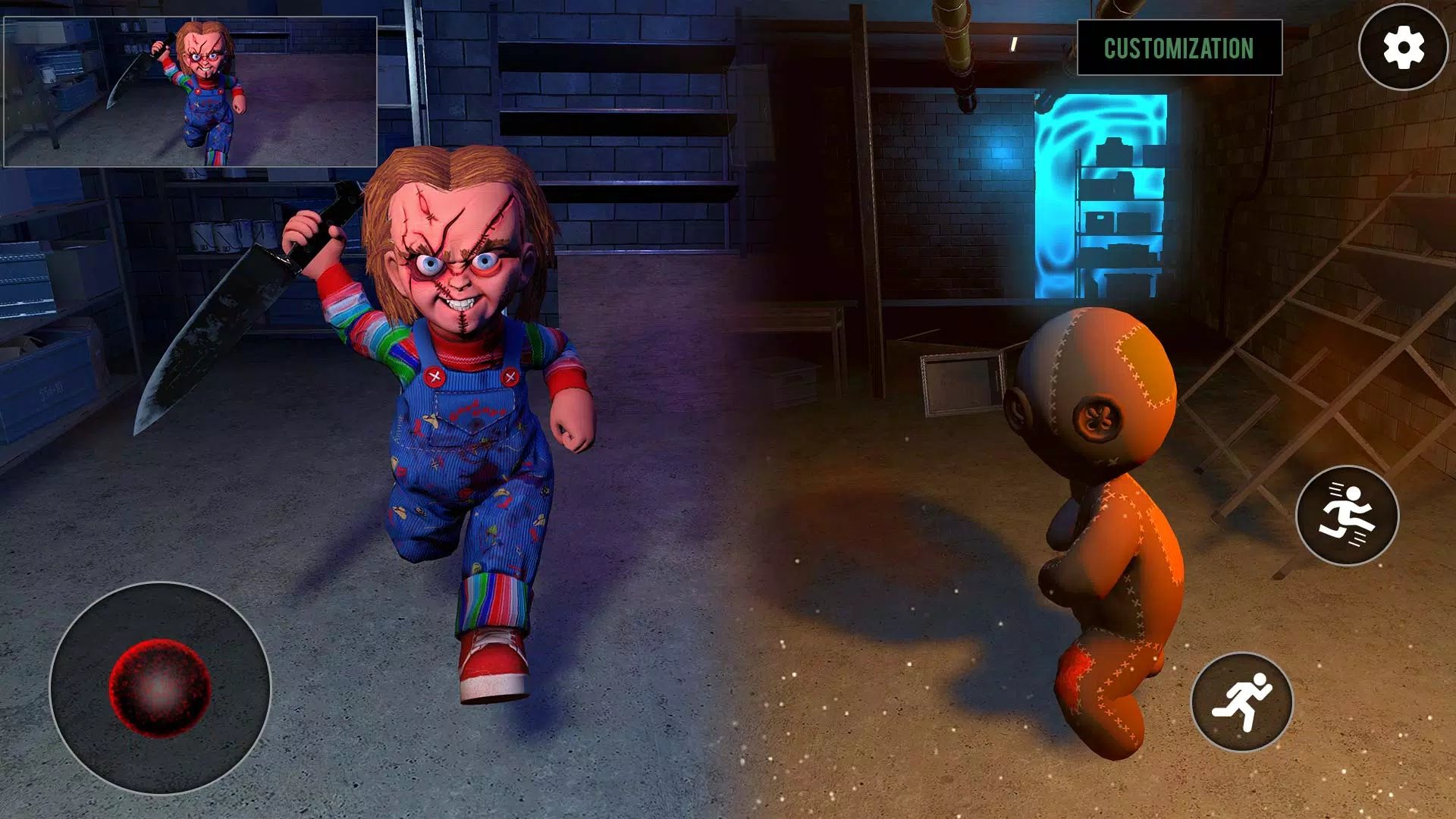 Chucky Doll Run Ghost House应用截图第0张