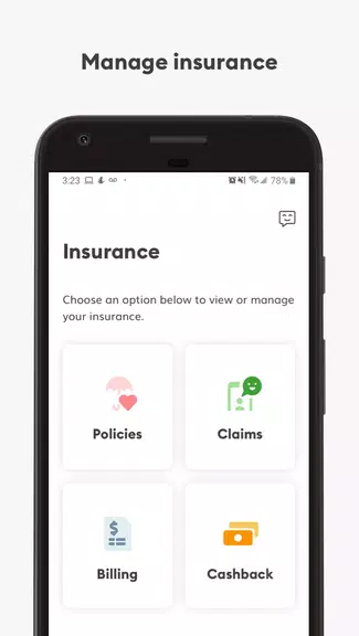 Onlia Insurance Captura de tela 1