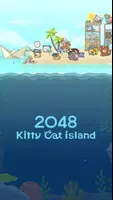 2048 Kitty Cat Island Captura de tela 1