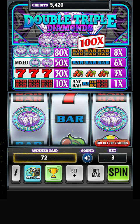 Diamond Deluxe Casino - Free Slot Machines应用截图第2张