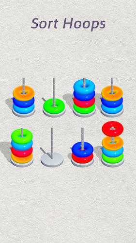 Color Hoop Sort - Color Sort スクリーンショット 0