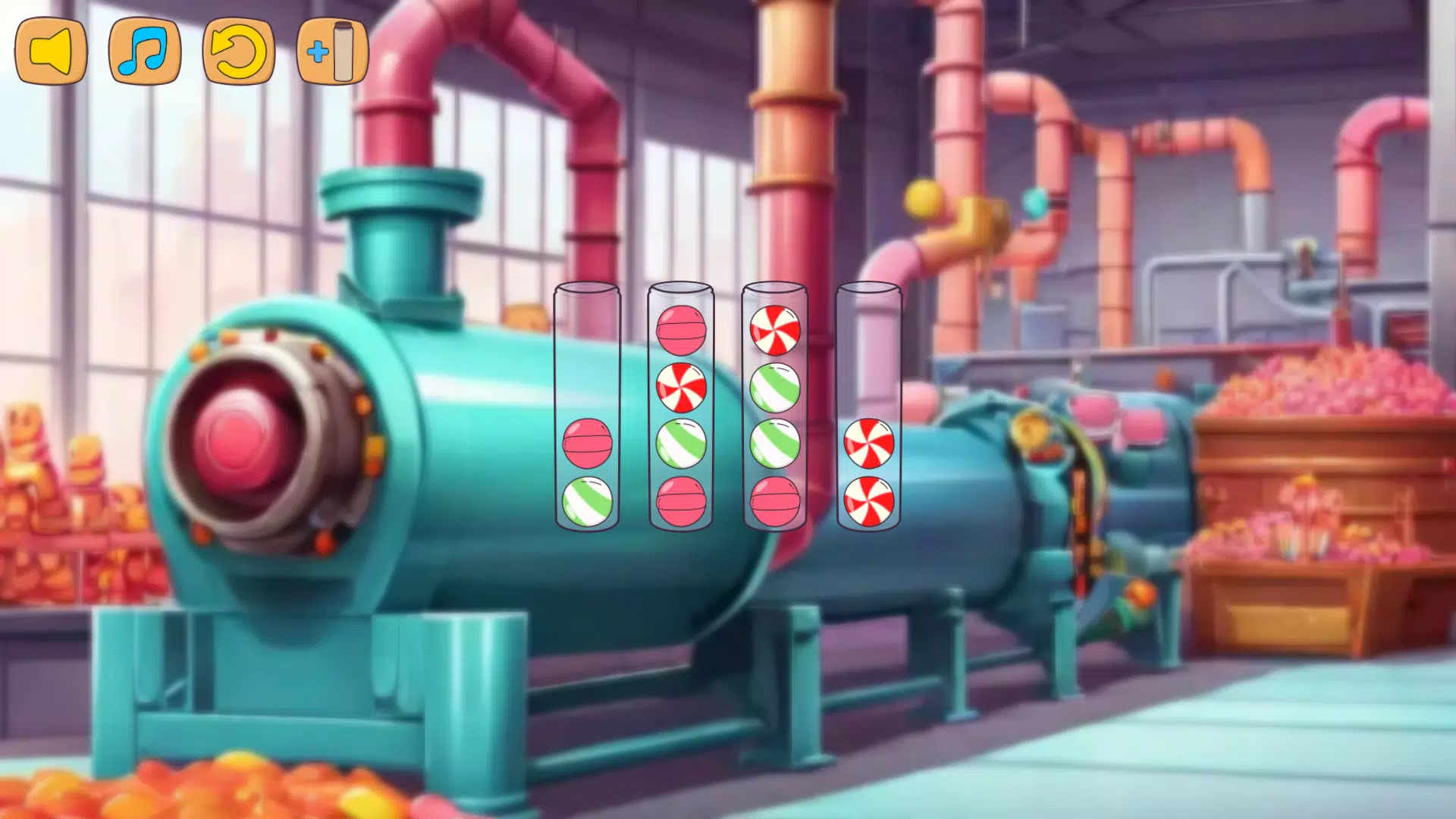 Sorting: Candy Factory Captura de tela 2