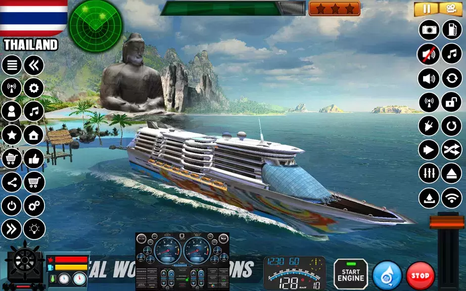 Big Cruise Ship Simulator 스크린샷 2