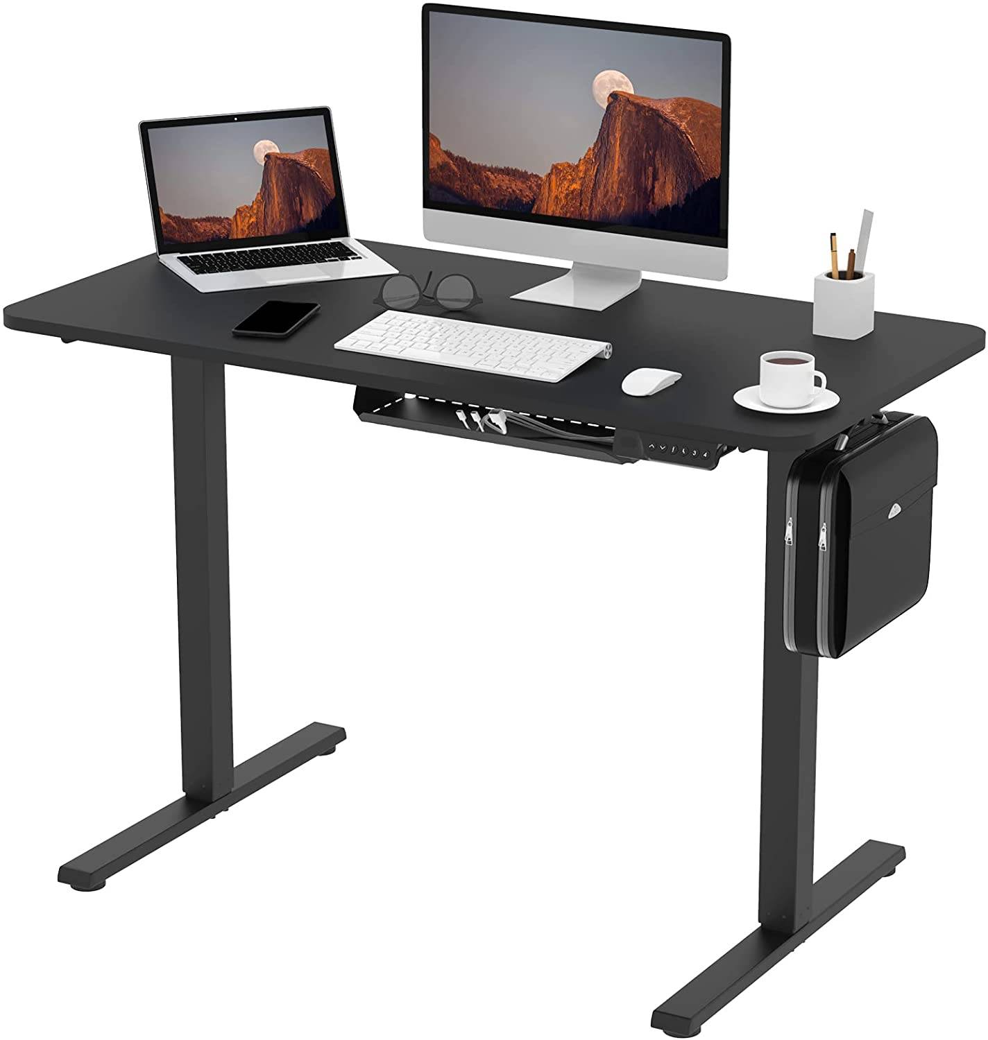 Desk de jogos para PC ajustável em altura flexível Flexispot