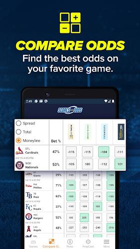 Scores And Odds Sports Betting Capture d'écran 3