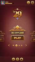 29 Royal Pro Card Game Offline Screenshot 1