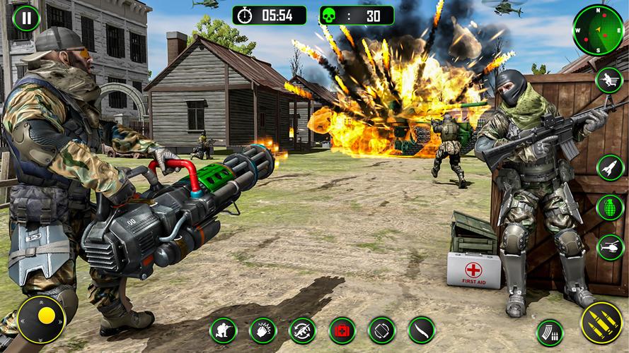 Special OPS Fps Shooting Games Captura de pantalla 3