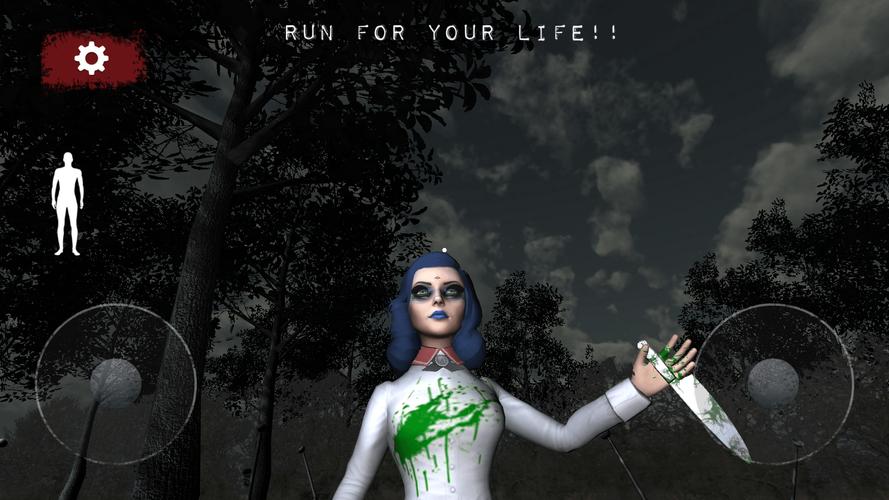Scary Dancing Lady Horror game Captura de pantalla 1