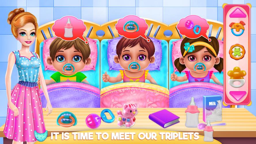 Crazy Mommy Triplets Care スクリーンショット 2