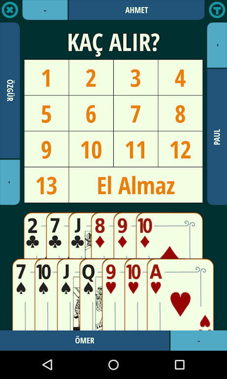 İnternetsiz Batak スクリーンショット 1