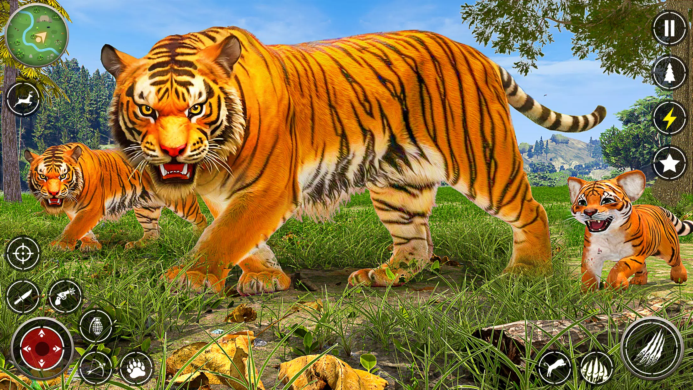 The Tiger Family Simulator 3D स्क्रीनशॉट 1