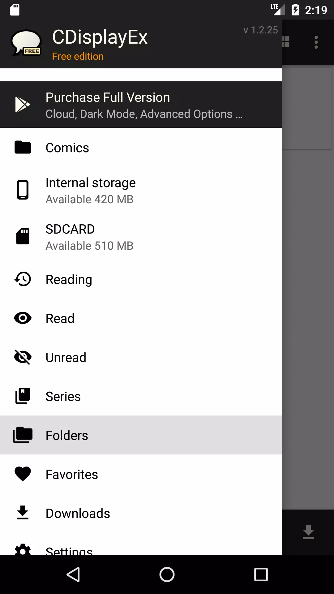CDisplayEx Comic Reader Lite應用截圖第2張