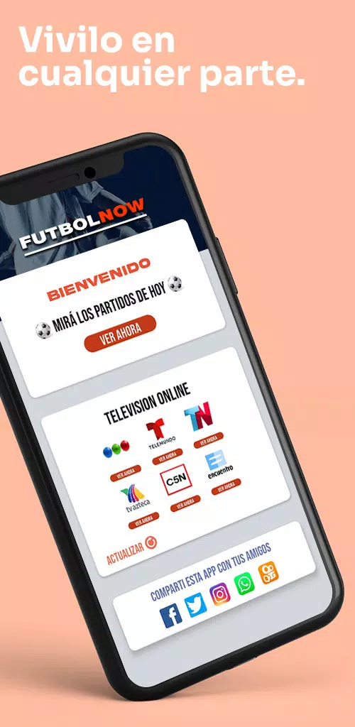 Futbol Now應用截圖第2張