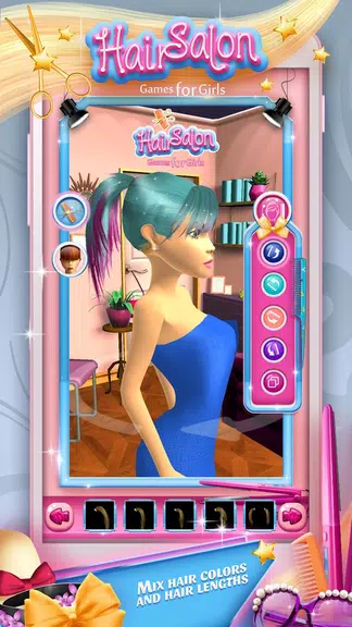 Hair Salon Games for Girls 스크린샷 3