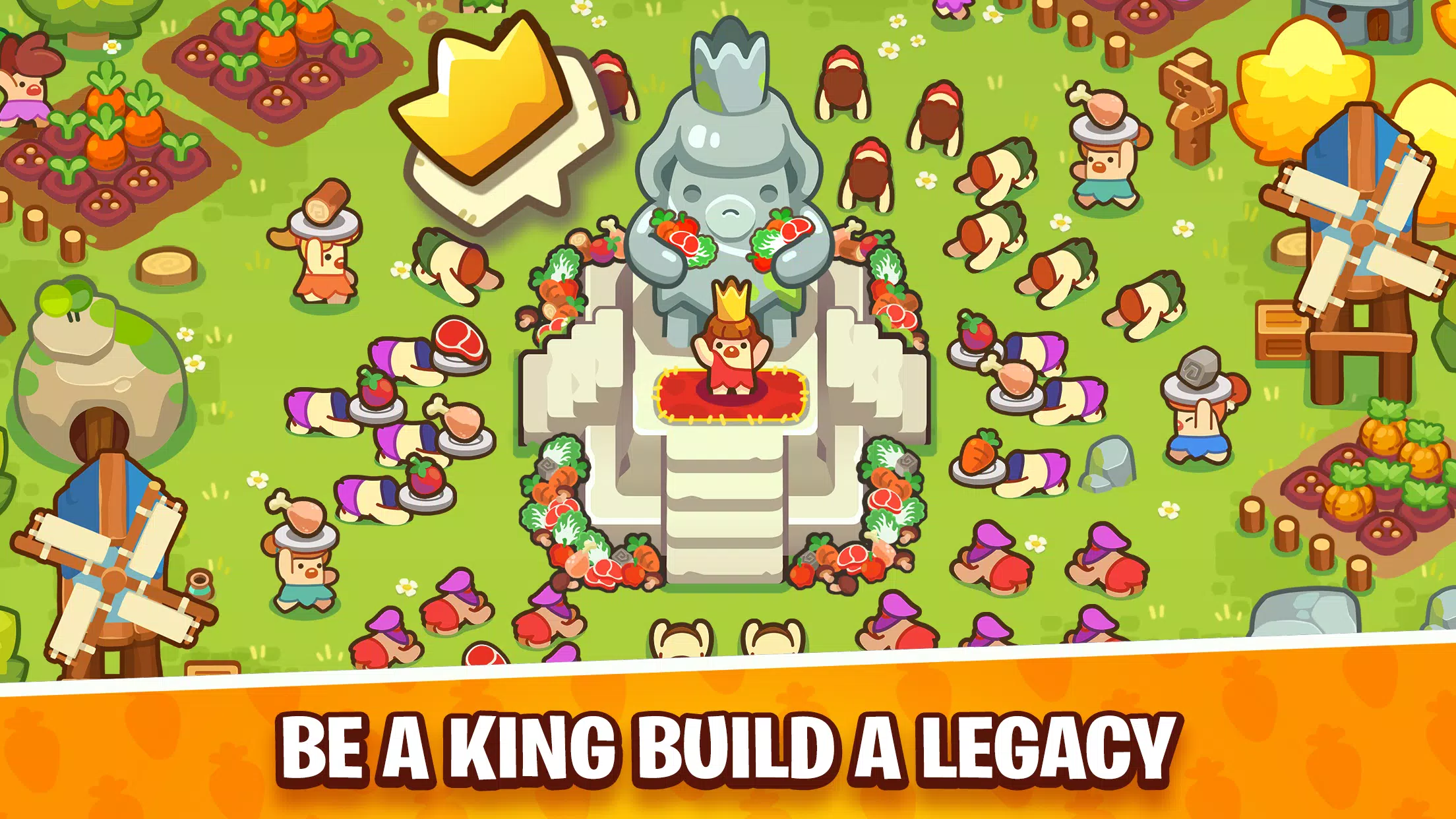 Life of King: Idle World Sim 스크린샷 2