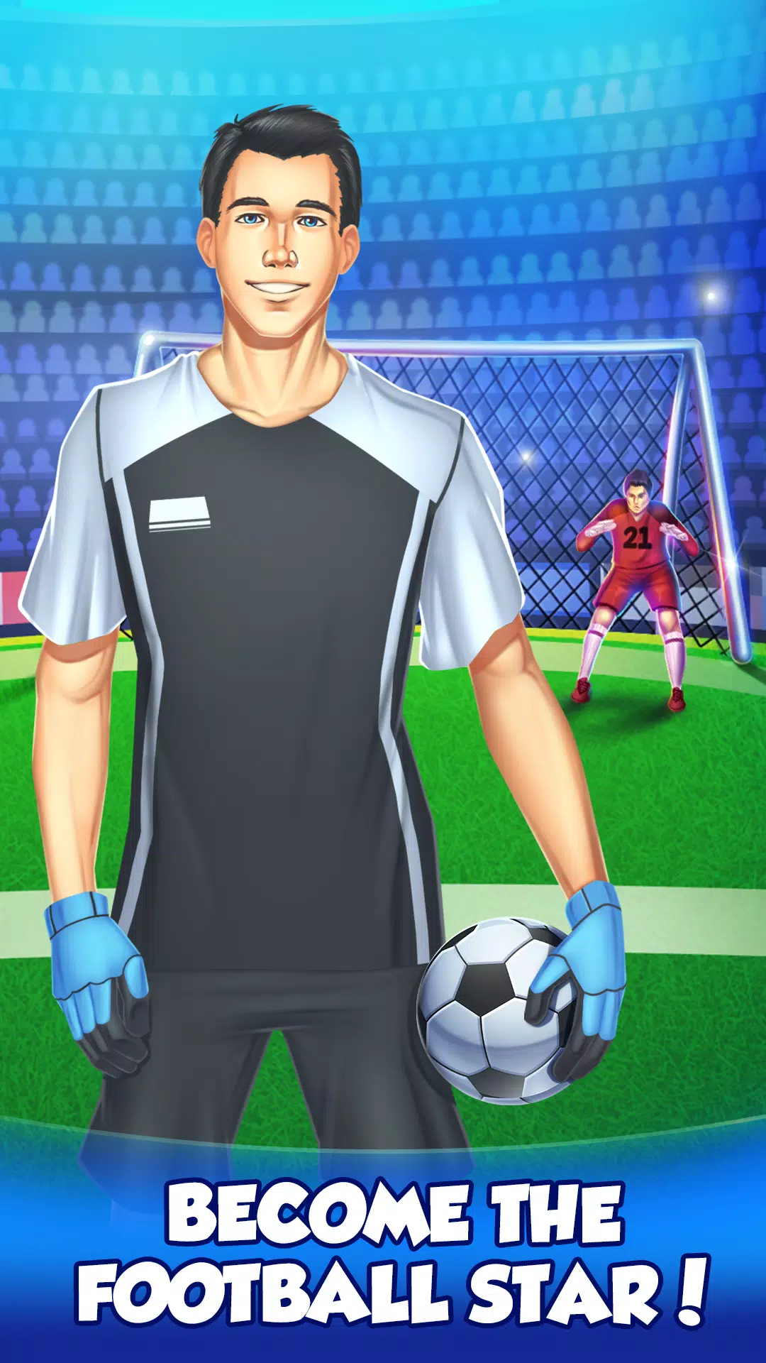 Flick Football : Soccer Game 스크린샷 2