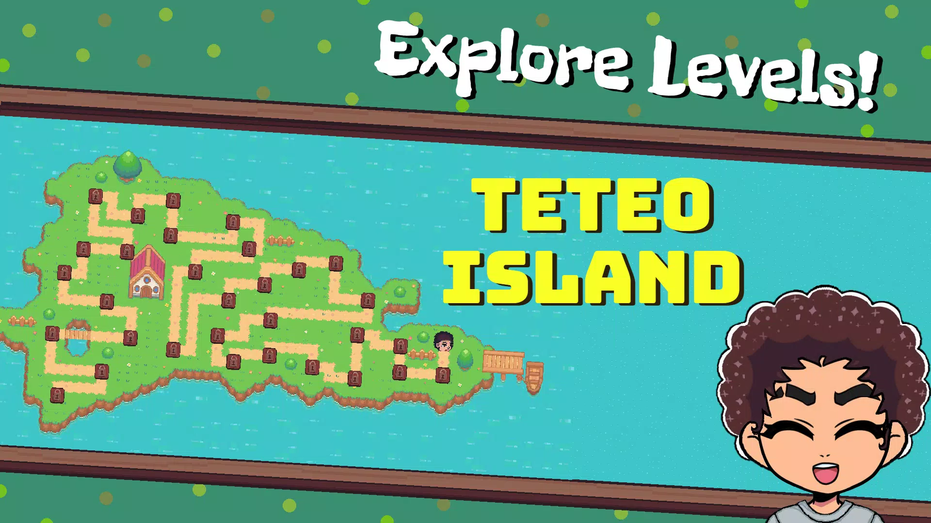 Teteo Island - 2D Platformer Captura de tela 1