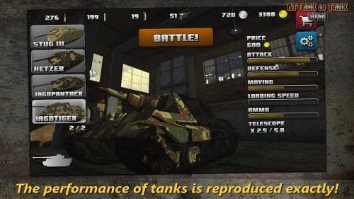 Attack on Tank : World Warfare应用截图第2张