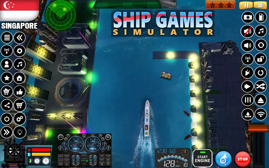 Big Cruise Ship Simulator 스크린샷 3